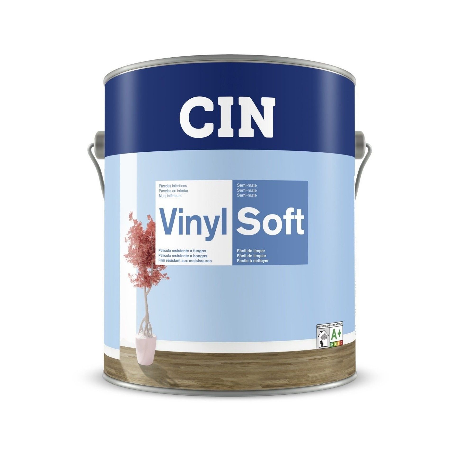 VINYLSOFT SEMI-MATE BRANCO 1L 10-240 CIN