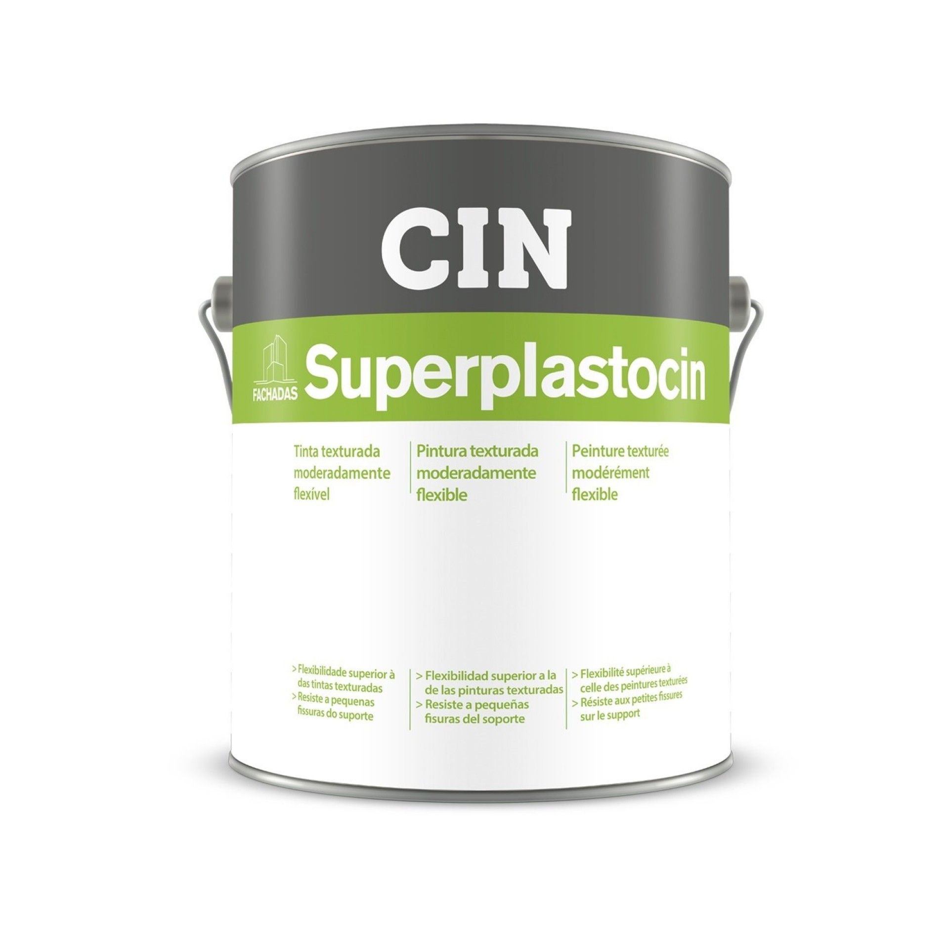 TINTA TEXTURADA SUPERPLASTOCIN BRANCO 15L 10-200 CIN