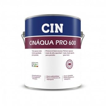 TINTA CINAQUA PRO 600 MATE BRANCA 15L [10-155] CIN