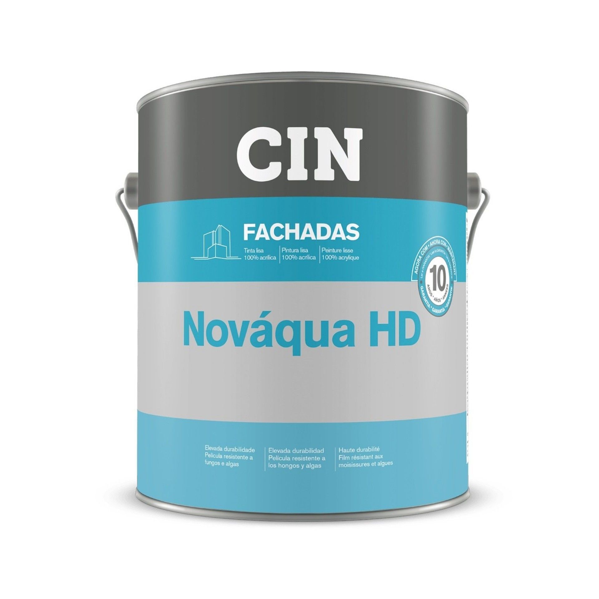 NOVAQUA HD BRANCO 5L 10-125 CIN