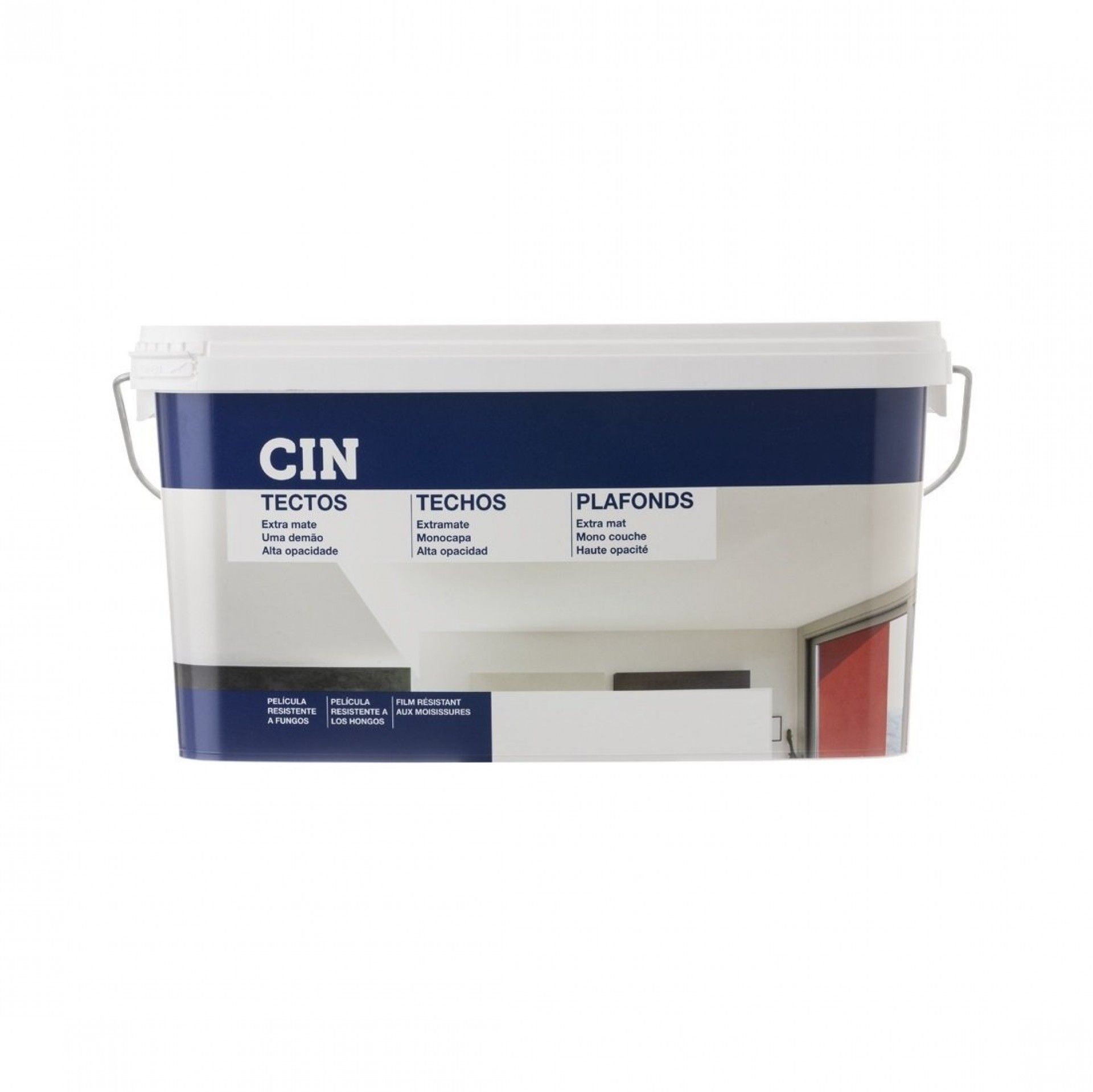 TINTA P/TECTOS EXTRA MATE BRANCA 10L 10-080 CIN