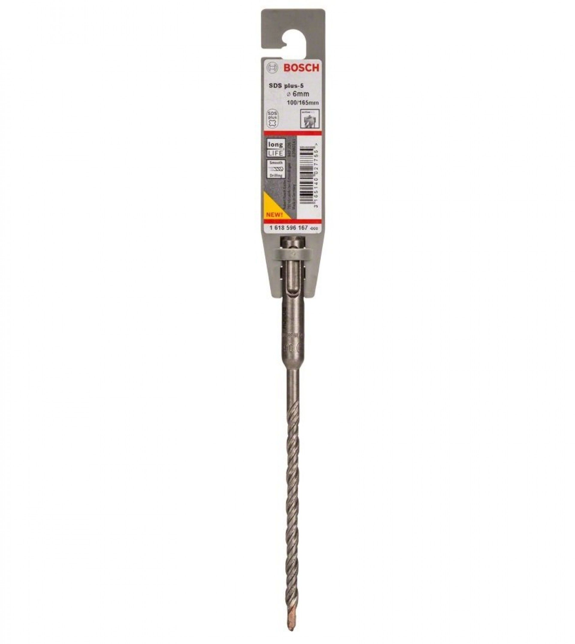 BROCA SDS-PLUS 6X165MM REF 1.618.596.167 BOSCH