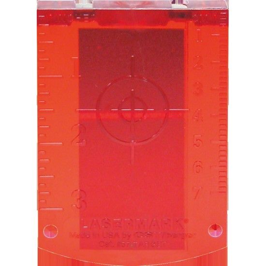 Painel de alvo Painel alvo para o laser (vermelho) ref 1608M0005C BOSCH