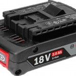 Pack de acumuladores GBA 18V 2.0Ah ref 1600Z00036 BOSCH
