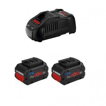 Conjunto de iniciao 2 x ProCORE18V 5.5Ah + GAL 1880 CV ref 1600A0214C BOSCH