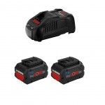 Conjunto de iniciao 2 x ProCORE18V 5.5Ah + GAL 1880 CV ref 1600A0214C BOSCH