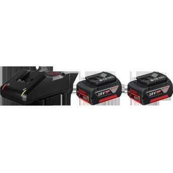 Conjunto de iniciao 2 baterias GBA 18V 4.0Ah + GAL 18V-40 ref 1600A019S0 BOSCH