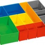 Caixas para o armazenamento de peas pequenas i-BOXX 72 inset box Set 10 unidades ref 1600A001S6 BO