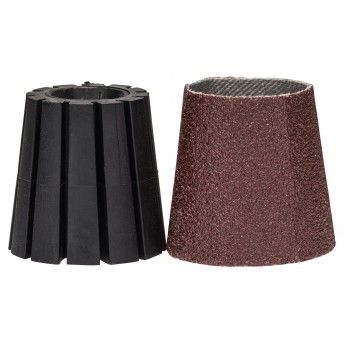 Texoro Conjunto de encabadouro e manga de lixa (cnica) 80 ref 1600A00156 BOSCH