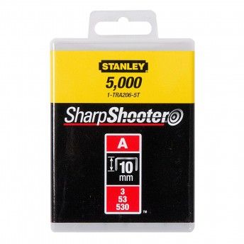 Agrafos tipo A (5/53/530) 10mm - 5000 u.ref.1-TRA206-5T STANLEY