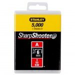 Agrafos tipo A (5/53/530) 6mm - 5000 u.ref.1-TRA204-5T STANLEY Agrafos tipo A (5/53/530) 6mm - 5000 u.ref.1-TRA204-5T STANLEY