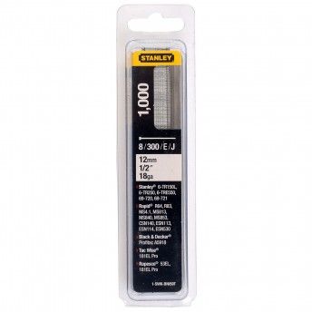 Prego / Brad 8 / 300 / E / tipo J - 12mm - 1000 u.ref.1-SWK-BN050T STANLEY