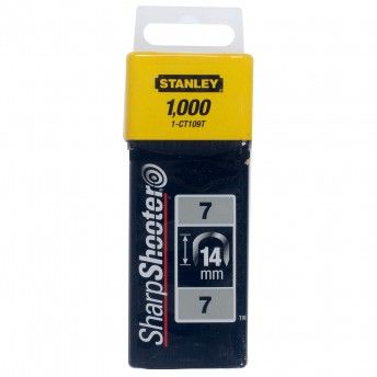 Agrafos cabo tipo 7 - 14mm - 1000 u.ref.1-CT109T STANLEY