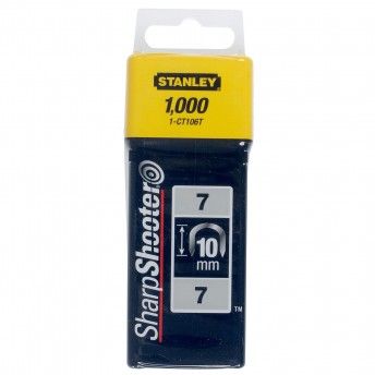 Agrafos cabo tipo 7 - 10mm - 1000 u.ref.1-CT106T STANLEY