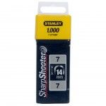 Agrafos cabo tipo 7 - 14mm - 1000 u.ref.1-CT109T STANLEY Agrafos cabo tipo 7 - 14mm - 1000 u.ref.1-CT109T STANLEY