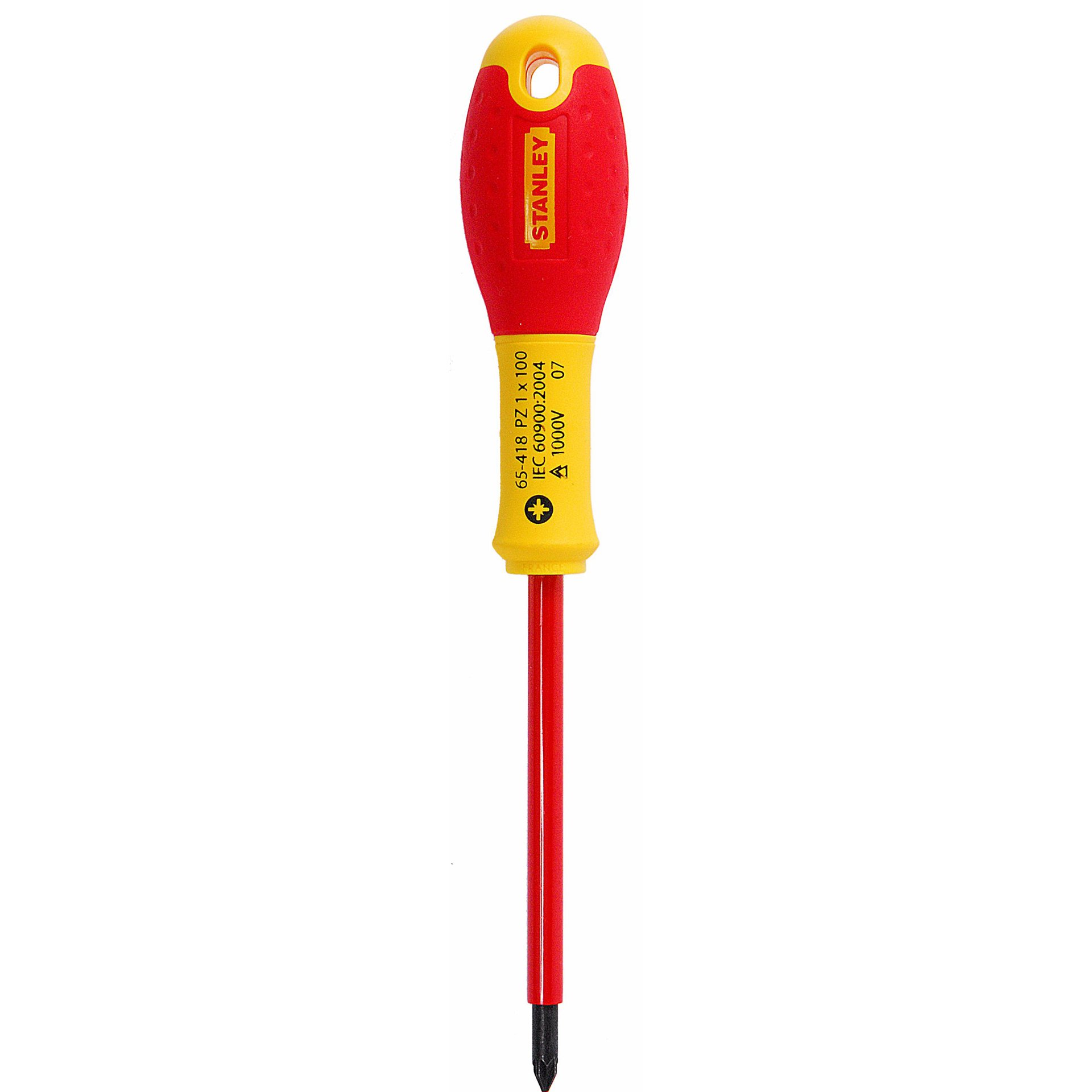 Chave de fenda FatMax® Pozidriv PZ1 X 100 mm refª 1-65-418 STANLEY