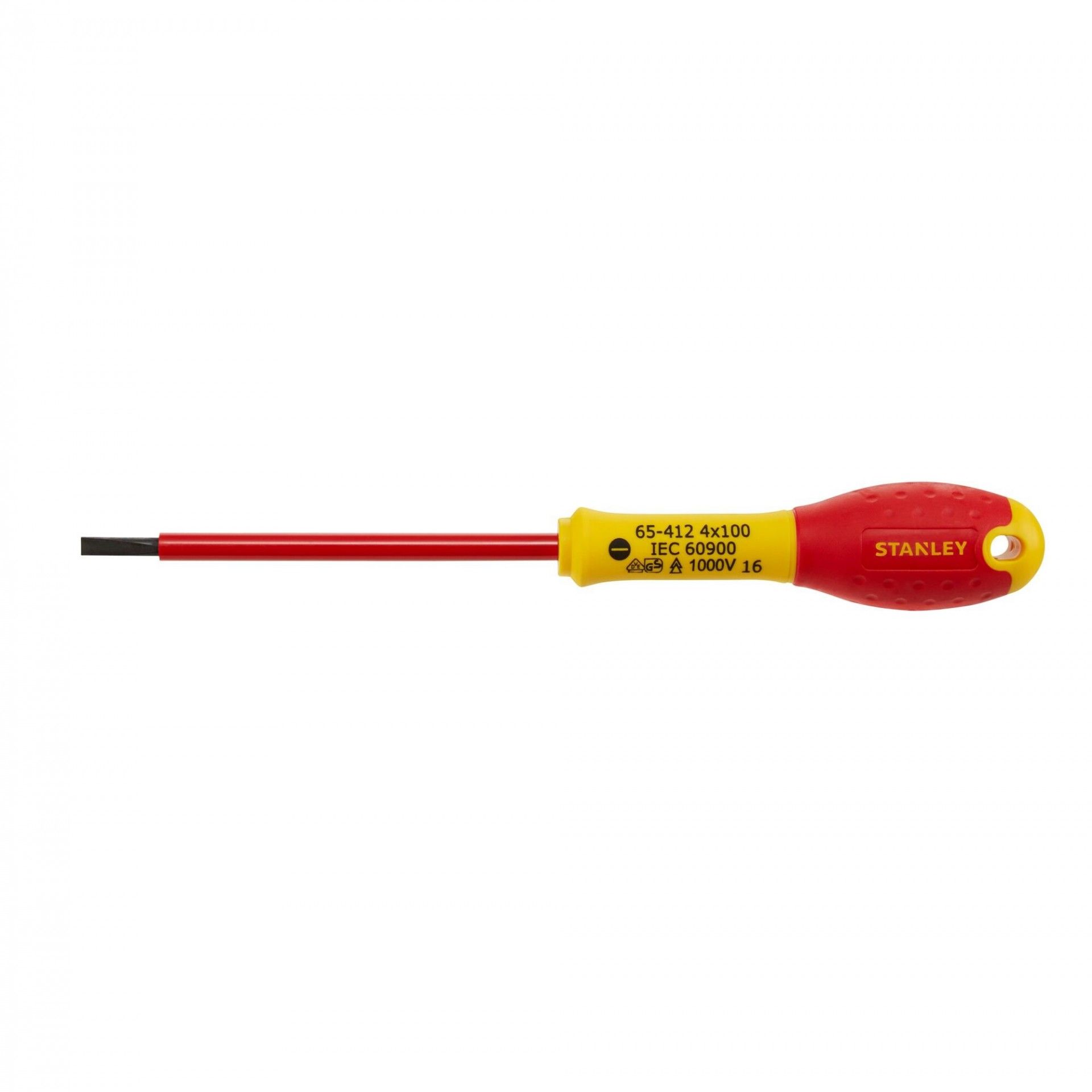 Chave isolada VDE plana 4x100mm refª 1-65-412 STANLEY