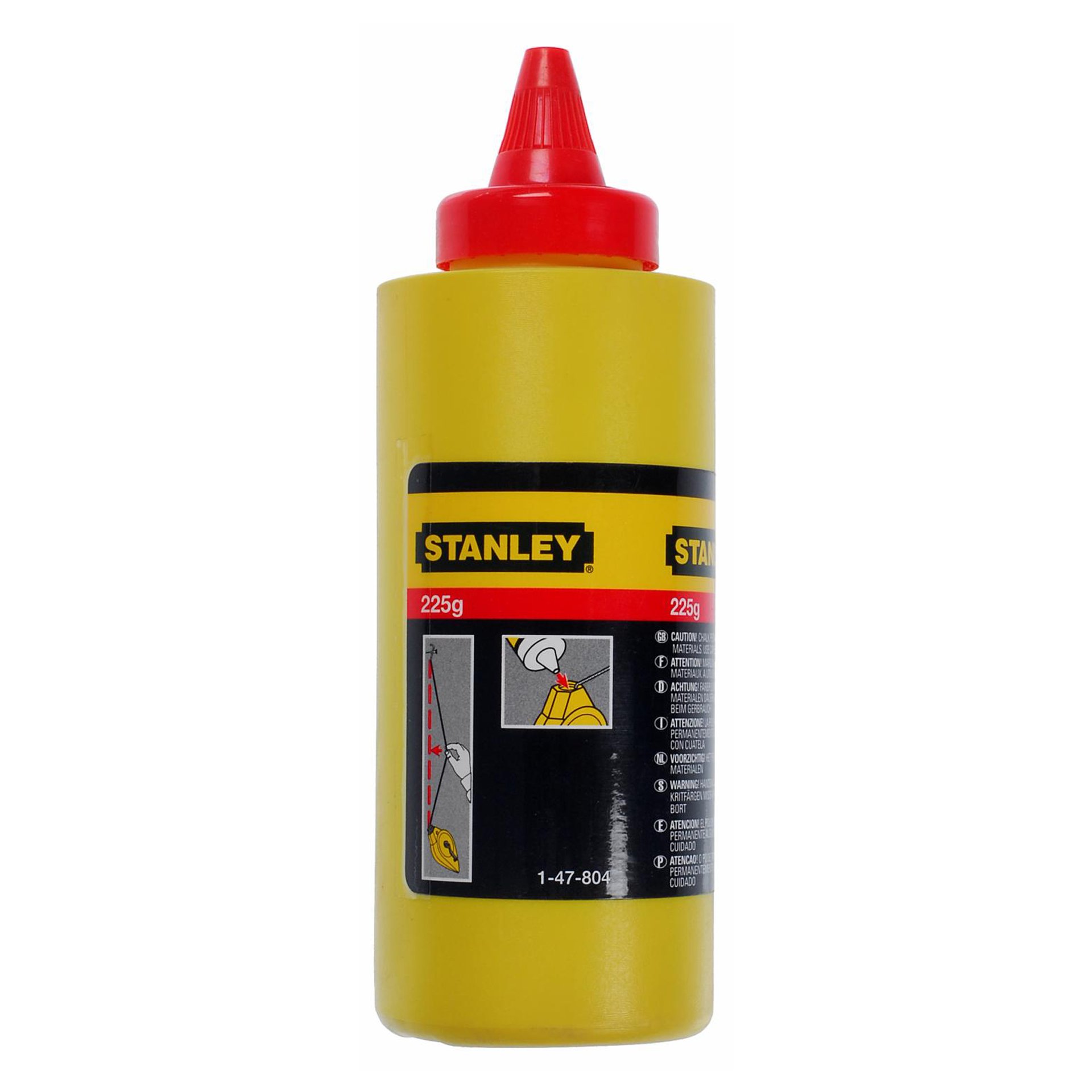 Pó de traçado Vermelho 225g refª 1-47-804 STANLEY