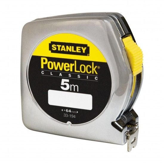 Fita mtrica Powerlock Classic 3m x 12,7 mm ref 1-33-238 STANLEY