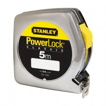 Fita mtrica Powerlock Classic 3m x 12,7 mm ref 1-33-238 STANLEY