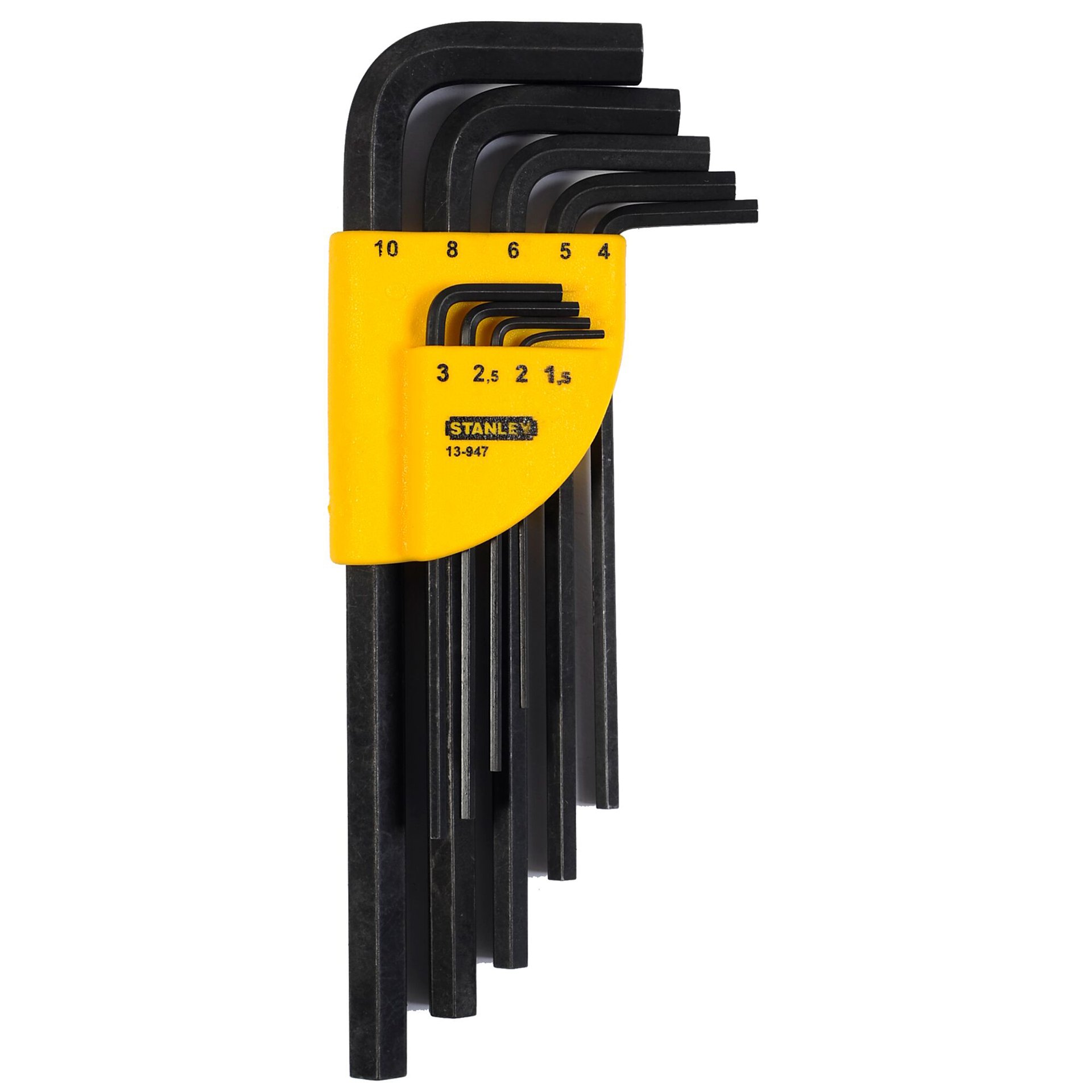 JOGO 1-13-947 CHAVES SEXTAVADAS INTERIORES STANLEY