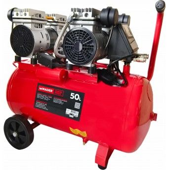 Compressor de Ar, Monobloco, 50L, 4HP, 4 Cabeas - 2 Motores, LCD ref 09388 MADER