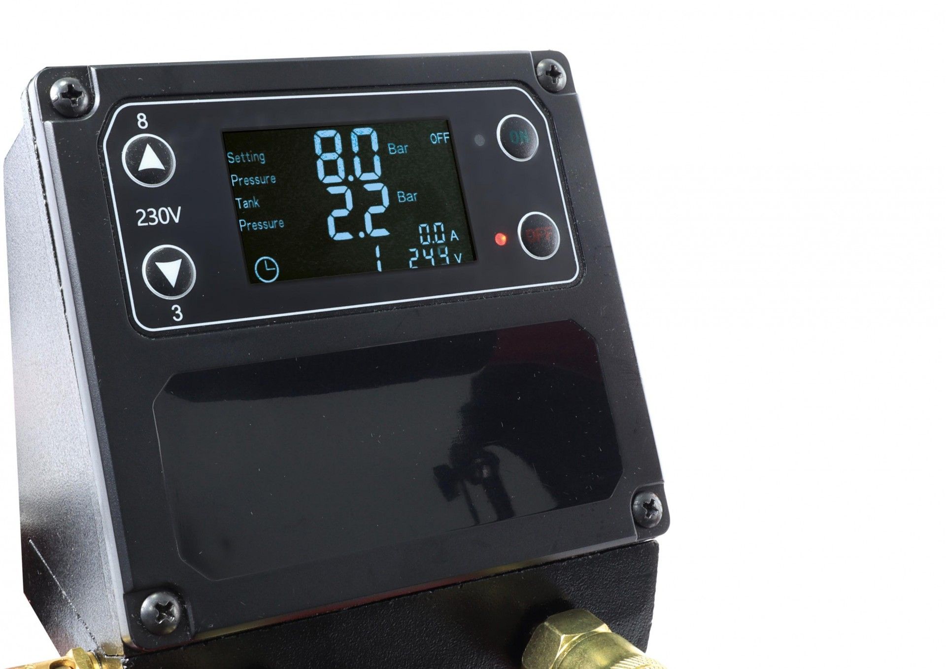 Compressor de Ar, Monobloco, 100L, 6HP, 4 Cabeças - 2 Motores, LCD refª 09389 MADER