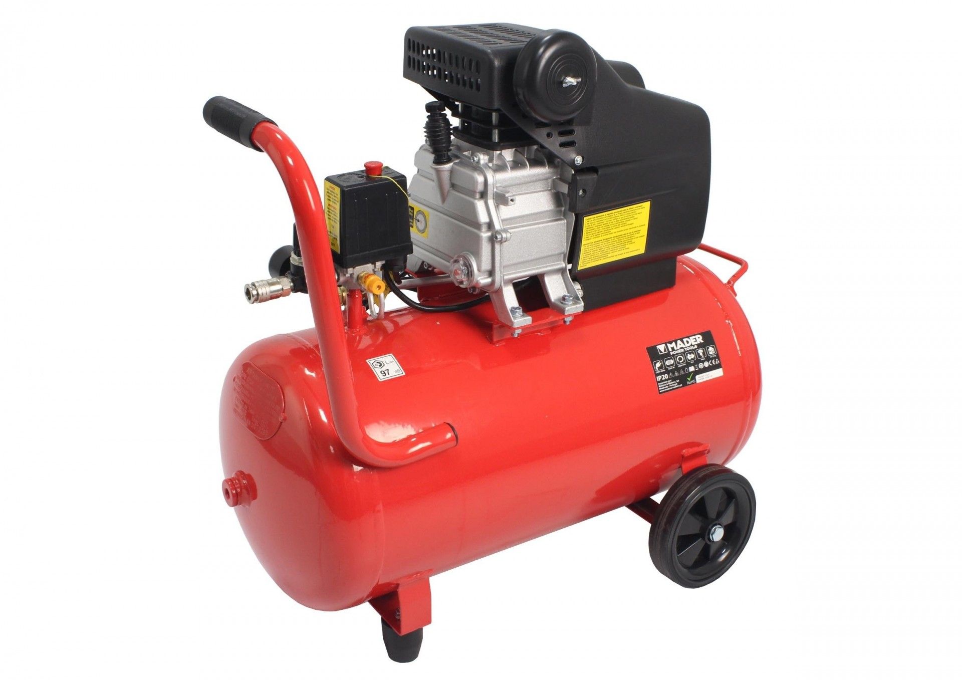 Compressor de Ar, Monobloco, 50L, 2HP refª 09385 MADER