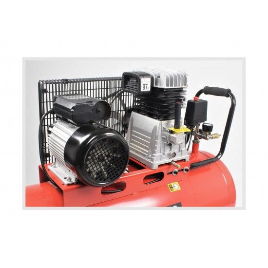 Compressor de Ar, Correia, 200L, 3HP, 400L/min ref 09387 MADER
