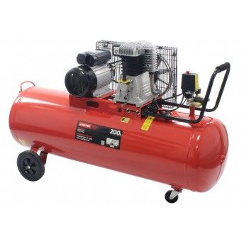 Compressor de Ar, Correia, 200L, 3HP, 400L/min ref 09387 MADER