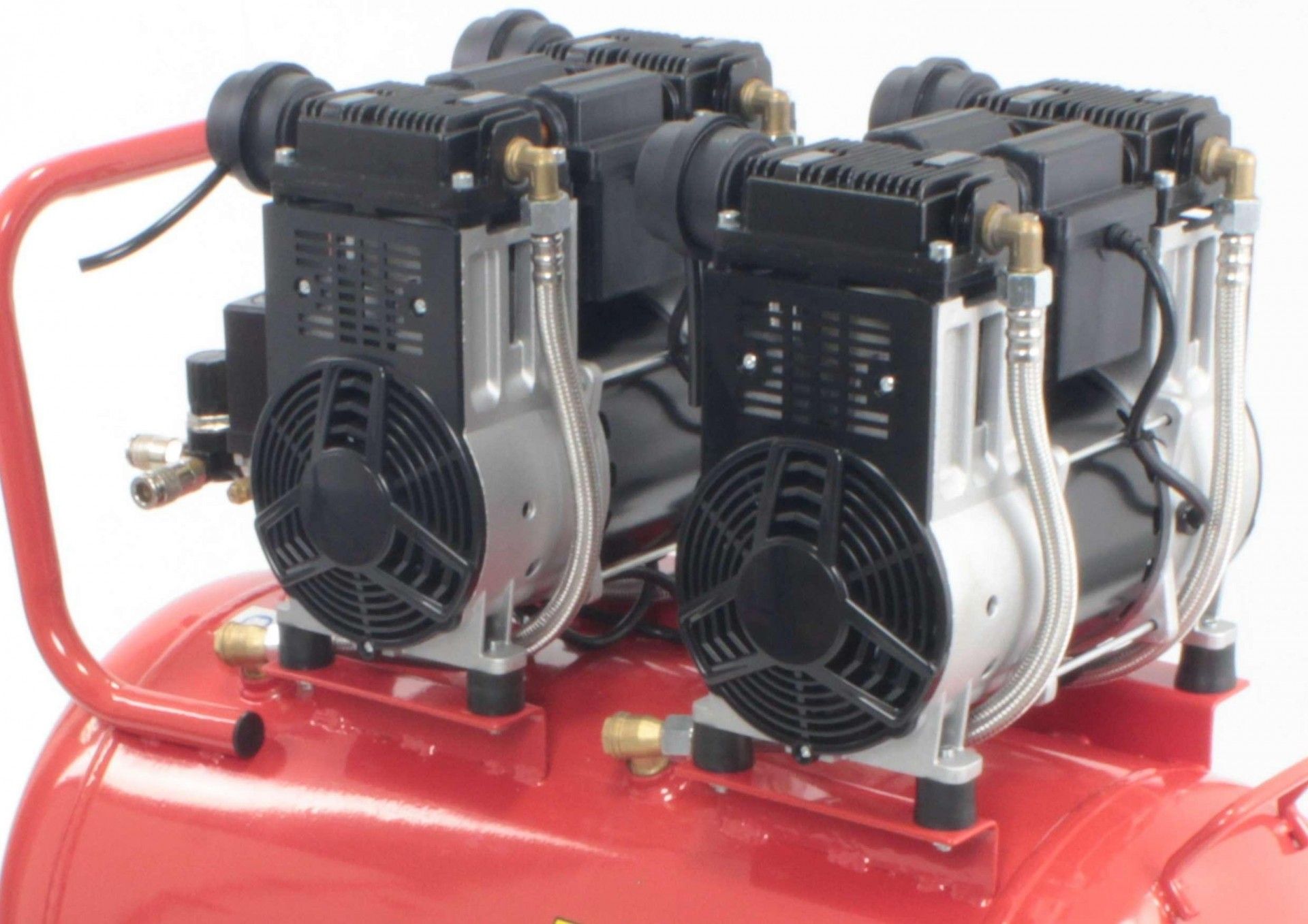 Compressor de Ar Monobloco, 100L, 6HP, 4 Cabeças - 2 Motores refª 09379 MADER