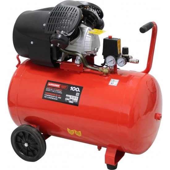 Compressor de Ar, 100L, 3HP ref 09381 MADER