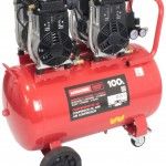 Compressor de Ar Monobloco, 100L, 6HP, 4 Cabeças - 2 Motores refª 09379 MADER Compressor de Ar Monobloco, 100L, 6HP, 4 Cabeças - 2 Motores refª 09379 MADER