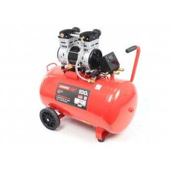 Compressor com LCD, 100L, 2 HP, Silencioso ref 09378 MADER
