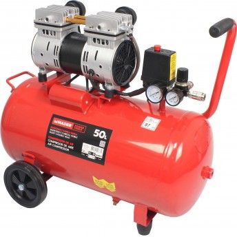 Compressor de Ar Monobloco, 50L, 2HP, Cabea Dupla- MADER | Power Tools ref 09373 MADER