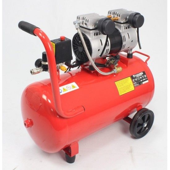 Compressor de Ar Monobloco, 50L, 2HP, Cabea Dupla- MADER | Power Tools ref 09373 MADER