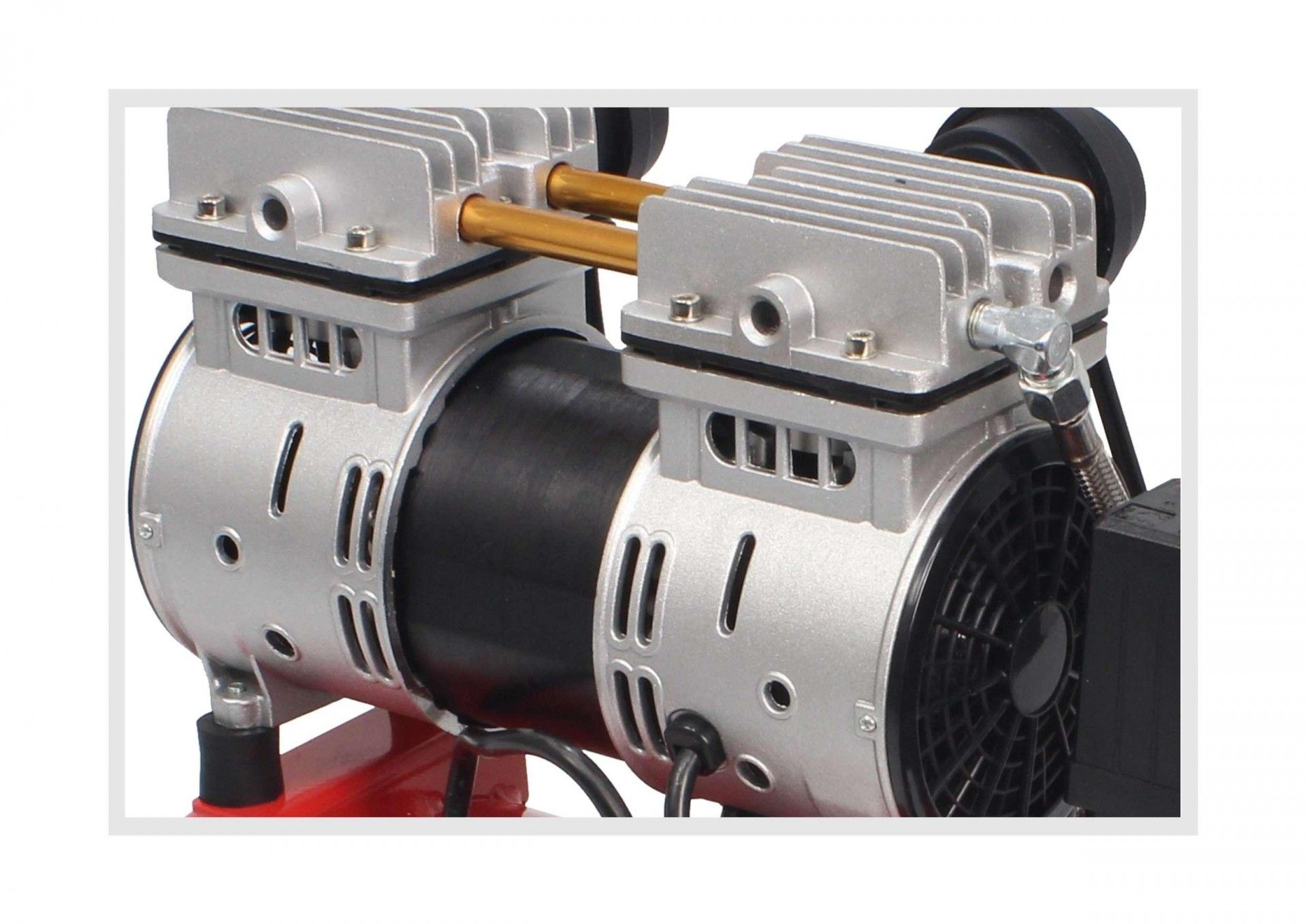 Compressor de Ar Monobloco, 24L, 2HP, Cabeça Dupla- MADER® | Power Tools refª 09372 MADER