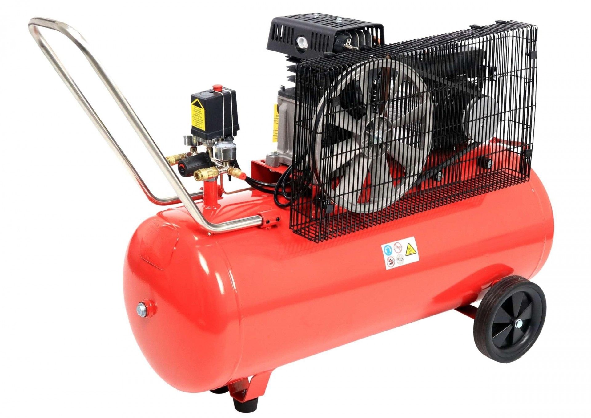 Compressor de Ar, com Correia, 100L, 3HP refª 09360 MADER