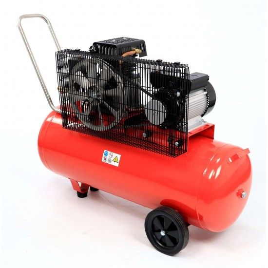 Compressor de Ar, com Correia, 100L, 3HP refª 09360 MADER Compressor de Ar, com Correia, 100L, 3HP refª 09360 MADER