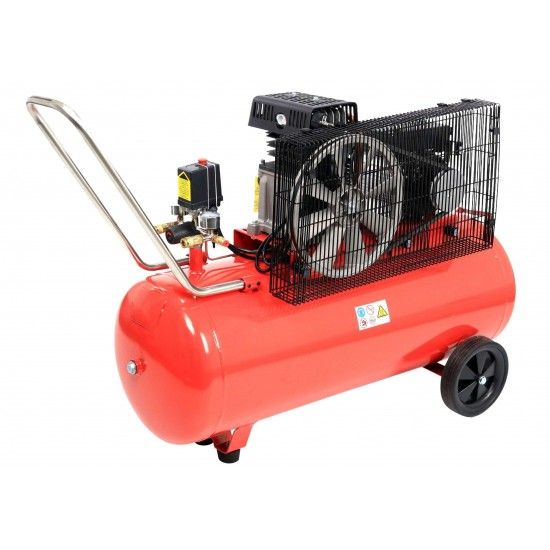 Compressor de Ar, com Correia, 100L, 3HP refª 09360 MADER Compressor de Ar, com Correia, 100L, 3HP refª 09360 MADER