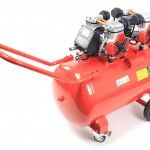 Compressor de Ar, Monobloco, 100L, 4HP, 4 Cabeas - 2 Motores, LCD ref 09350 MADER