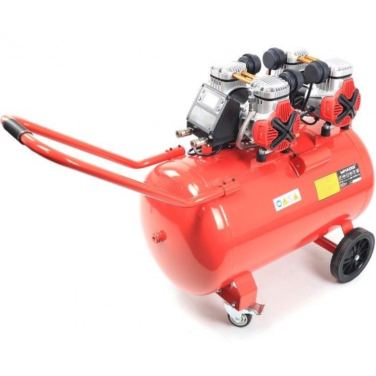 Compressor de Ar, Monobloco, 100L, 4HP, 4 Cabeças - 2 Motores, LCD refª 09350 MADER Compressor de Ar, Monobloco, 100L, 4HP, 4 Cabeças - 2 Motores, LCD refª 09350 MADER