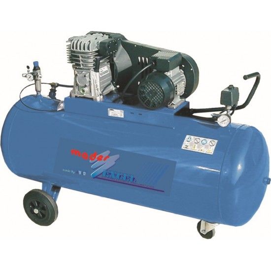 Compressor -Mex-270l 4hp  Com Correias   Trifsico ref 09231 MADER