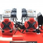Compressor de Ar, Monobloco, 100L, 4HP, 4 Cabeas - 2 Motores, LCD ref 09350 MADER