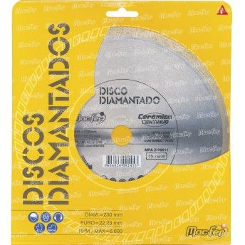 Disco diam. MacFer Cerâmica Contínuo 180mm refª 092.0044 MACFER Disco diam. MacFer Cerâmica Contínuo 180mm refª 092.0044 MACFER