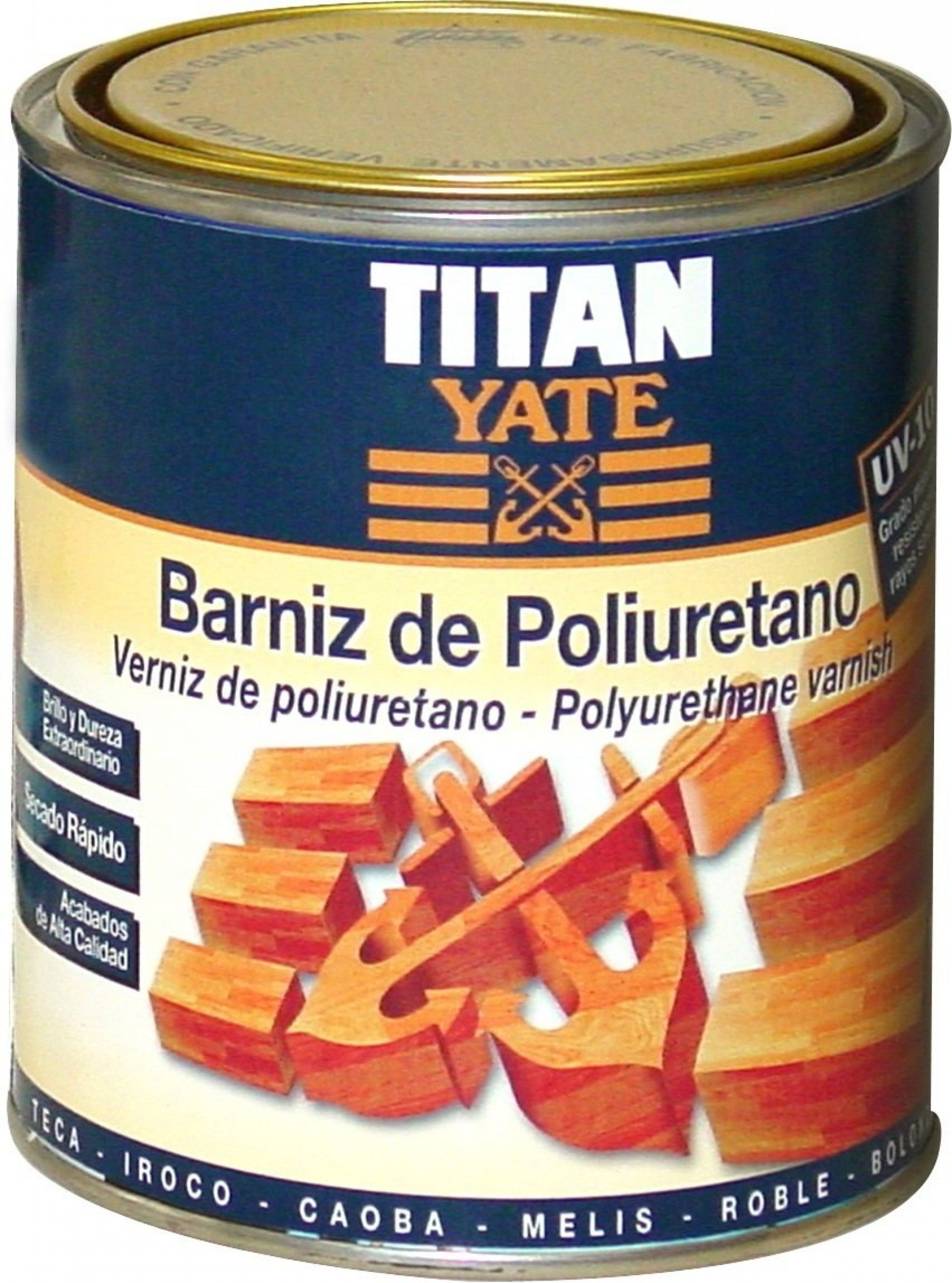 Verniz poliuretano Yate 0.75L Titan