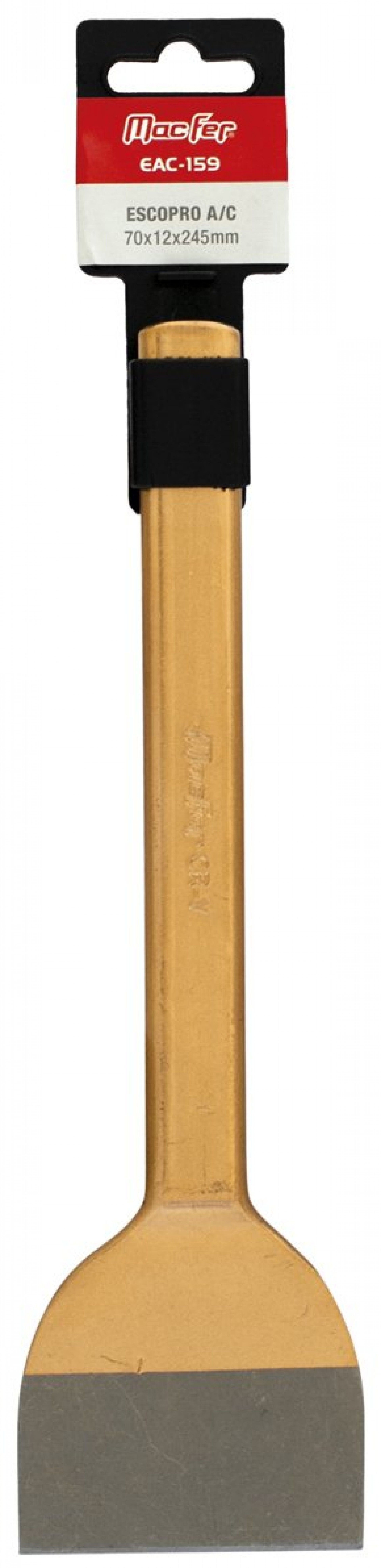 Escopro a/c EAC-159 50x12x245mm refª 076.0088 MACFER