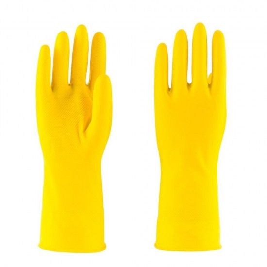 LUVA LATEX C/INTERIOR ALGODÃO 30cm Nº9 LUVA LATEX C/INTERIOR ALGODÃO 30cm Nº9