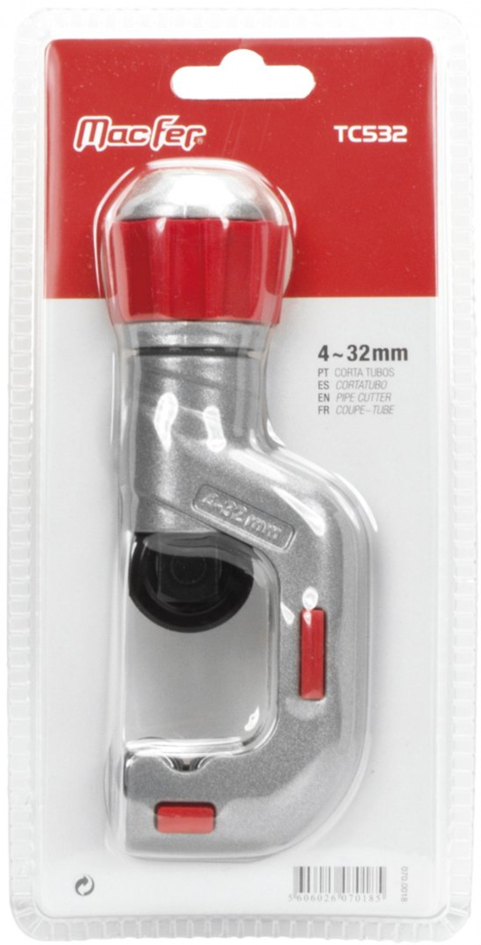 Corta tubos TC532 4~32mm refª 070.0018 MACFER