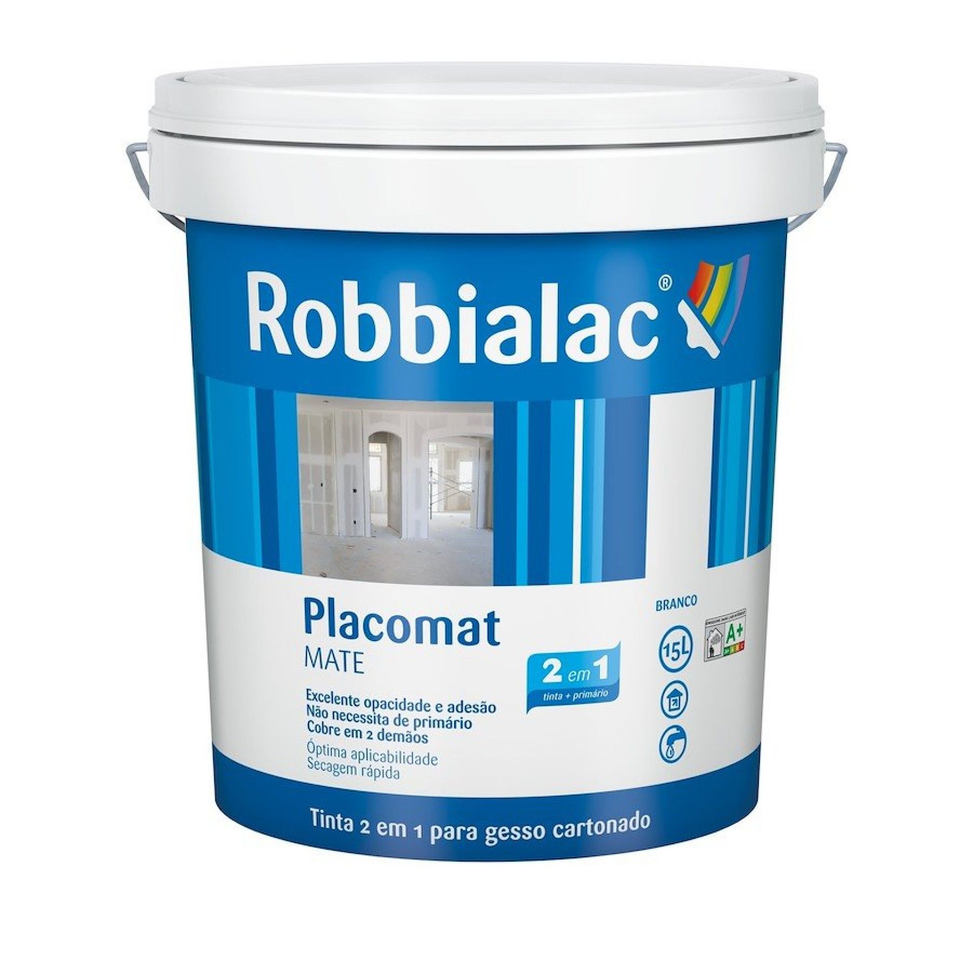 PLACOMAT 15L BRANCO MATE 066 ROBBIALAC